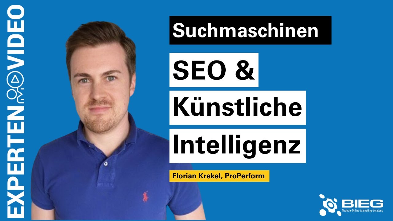 YouTube:Suchmaschinenoptimierung (SEO) und Künstliche Intelligenz (KI)